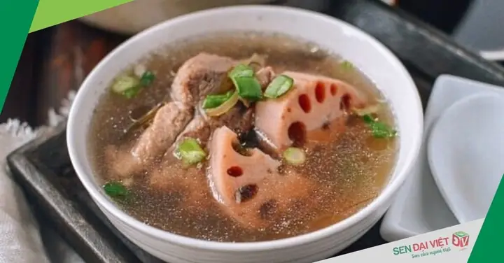 Cách Nấu Canh Củ Sen Với Sườn Ngon Ngọt Thanh Mát Cho Ngày Hè
