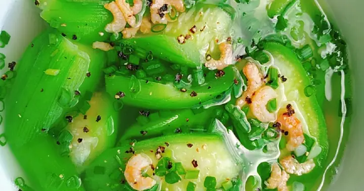Cách Nấu Canh Mướp Với Tép Khô Thơm Ngon, Thanh Mát Cho Bữa Cơm Gia Đình