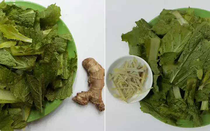 Cách Nấu Canh Rau Cải Với Gừng Thơm Ngon, Thanh Mát Cho Bữa Cơm Gia Đình Cách Nấu Canh Rau Cải Với Gừng Thơm Ngon, Thanh Mát Cho Bữa Cơm Gia Đình