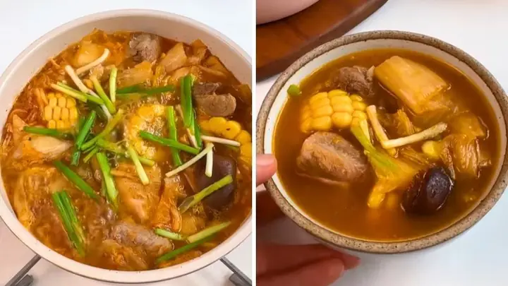 Cách Nấu Canh Sườn Kim Chi: Hướng Dẫn Chi Tiết Từ A Đến Z Cho Người Mới