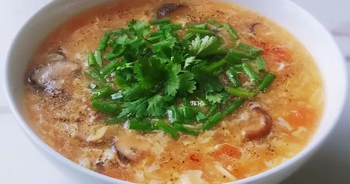 Cách Nấu Canh Trứng Cà Chua Nấm Cách Nấu Canh Trứng Cà Chua Nấm