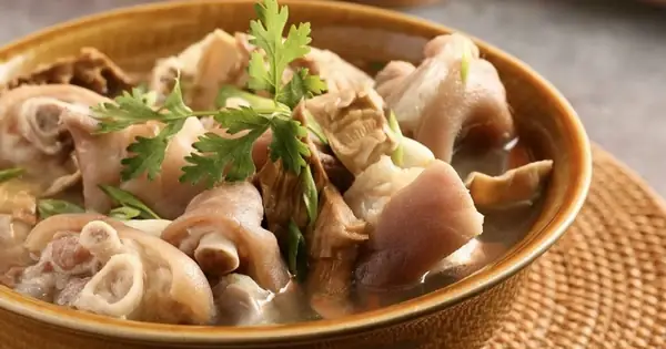Cách Nấu Chân Giò Với Măng Chua Ngon Chuẩn Vị Bắc
