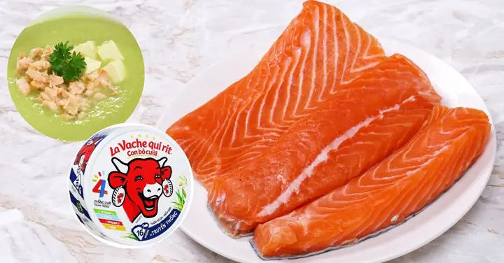 Cách Nấu Cháo Cá Hồi Phô Mai Thơm Ngon Bổ Dưỡng Cho Bé Và Cả Gia Đình Cách Nấu Cháo Cá Hồi Phô Mai Thơm Ngon Bổ Dưỡng Cho Bé Và Cả Gia Đình