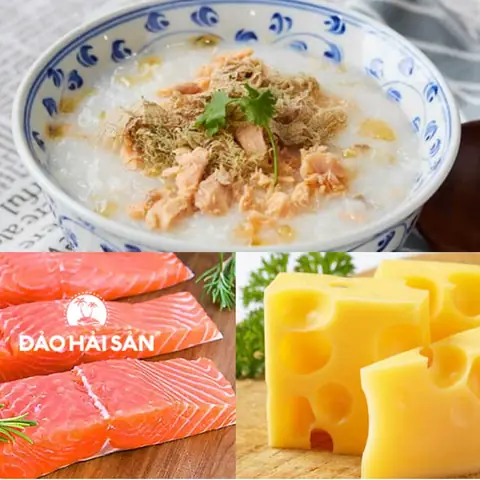 Cách Nấu Cháo Cá Hồi Phô Mai Thơm Ngon Bổ Dưỡng Cho Bé Và Cả Gia Đình Cách Nấu Cháo Cá Hồi Phô Mai Thơm Ngon Bổ Dưỡng Cho Bé Và Cả Gia Đình