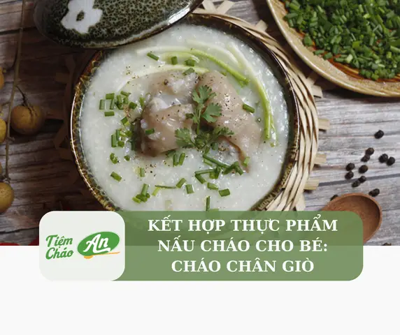 Cách Nấu Cháo Chân Giò Cho Bé Ăn Dặm