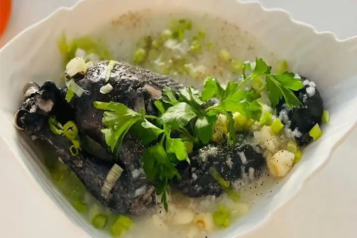 Cách Nấu Cháo Gà Ác Thơm Ngon, Bổ Dưỡng Cho Gia Đình