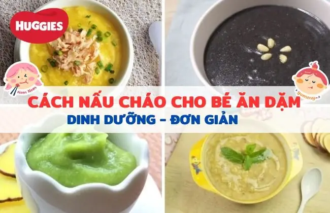 Cách Nấu Cháo Mặn Cho Trẻ 6 Tháng Tuổi