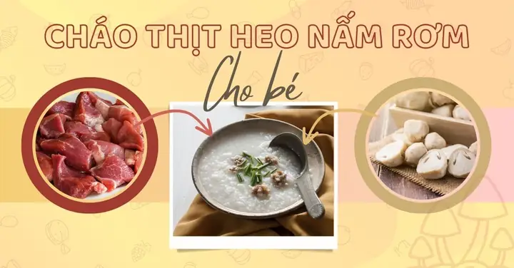 Cách Nấu Cháo Nấm Rơm Thơm Ngon, Bổ Dưỡng Cho Ngày Se Lạnh