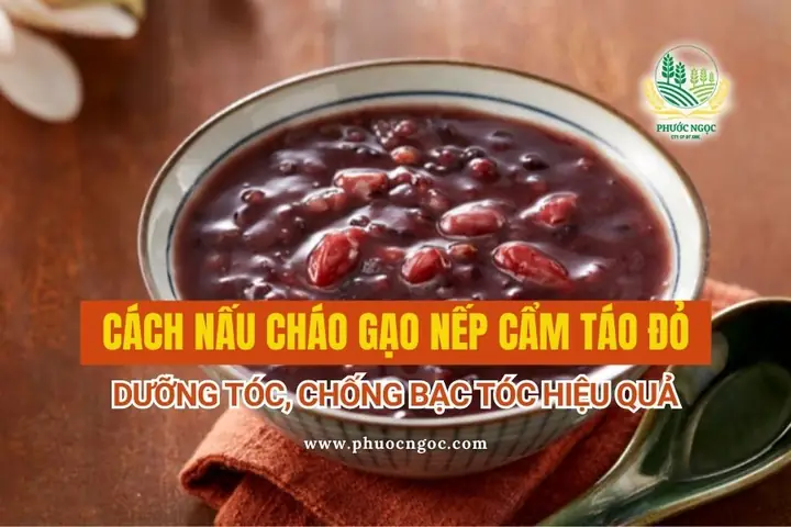 Cách Nấu Cháo Nếp Cẩm Thơm Ngon, Bổ Dưỡng Tại Nhà Cách Nấu Cháo Nếp Cẩm Thơm Ngon, Bổ Dưỡng Tại Nhà