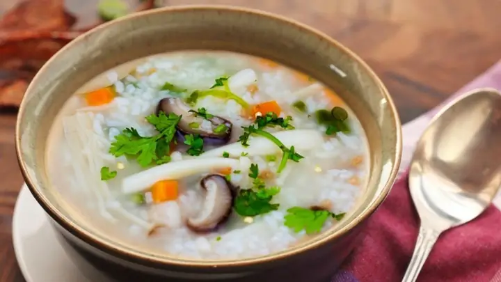Cách Nấu Cháo Trai Chay Thanh Đạm, Bổ Dưỡng Cho Ngày Rằm