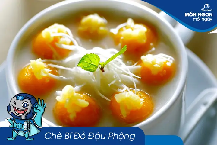 Cách Nấu Chè Bí Đỏ Khoai Lang Đậu Phộng Thơm Ngon Bổ Dưỡng