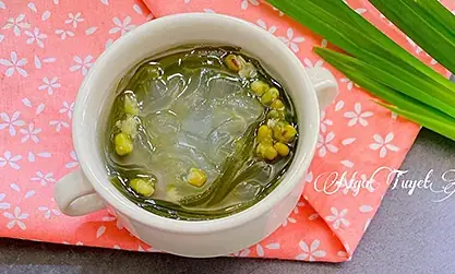 Cách Nấu Chè Đậu Xanh Nha Đam Rong Biển Giải Nhiệt Mùa Hè