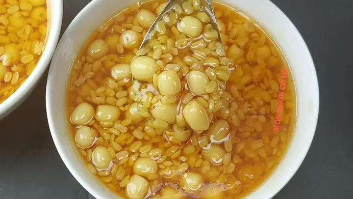Cách Nấu Chè Hạt Sen Đậu Xanh Bột Sắn Dây Thanh Mát, Giải Nhiệt Ngày Hè