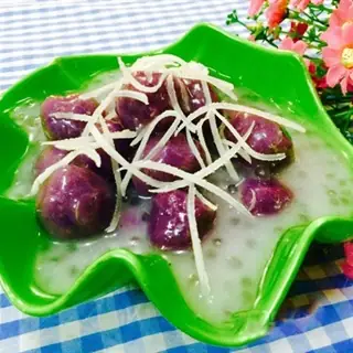 Cách Nấu Chè Khoai Lang Tím Bột Báng Thơm Ngon, Bùi Béo Chuẩn Vị