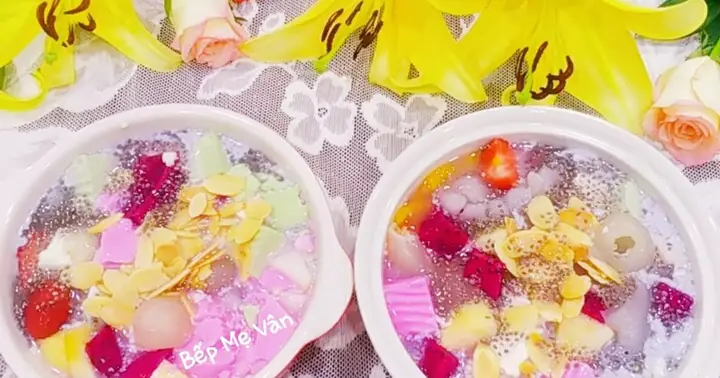 Cách Nấu Chè Khúc Bạch Trái Cây Chuẩn Vị Thanh Mát, Giải Nhiệt Ngày Hè