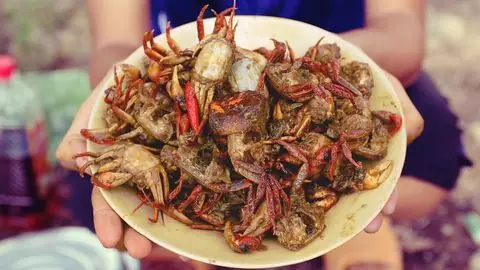 Cách Nấu Cua Đồng Rang Me Ngon Chuẩn Vị, Thịt Chắc, Sốt Sánh Mịn