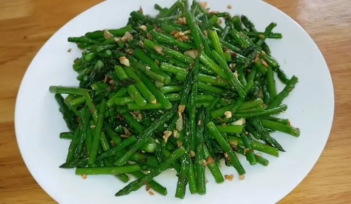 Cách Nấu Măng Tây Xào Tỏi Thơm Ngon Chuẩn Vị Nhà Hàng