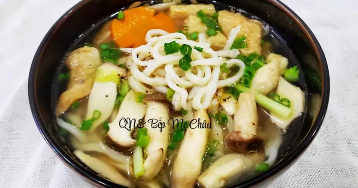 Cách Nấu Mì Udon Chay Ngon Chuẩn Vị Nhật Tại Nhà
