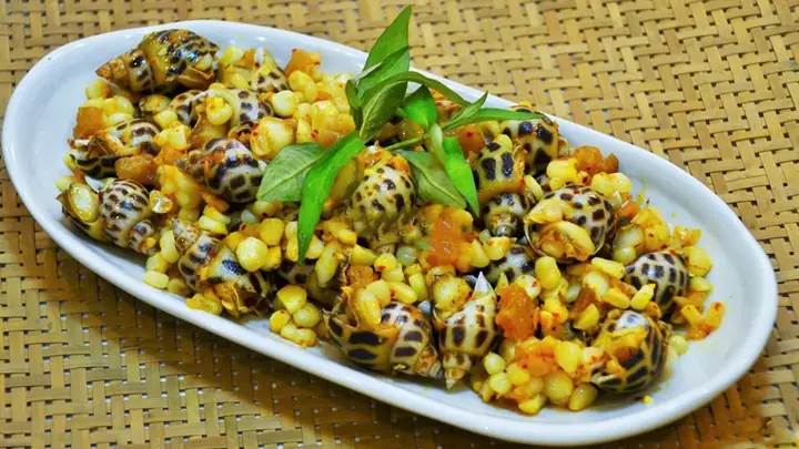 Cách Nấu Ốc Hương Rang Me Chuẩn Vị, Thịt Giòn Sần Sật