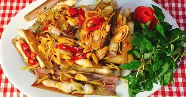 Cách Nấu Ốc Móng Tay Xào Sả Ớt Thơm Ngon Chuẩn Vị, Thịt Giòn Dai