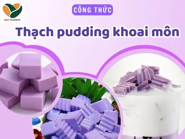 Cách Nấu Pudding Khoai Môn Béo Ngậy, Mềm Mịn Chuẩn Vị Tại Nhà
