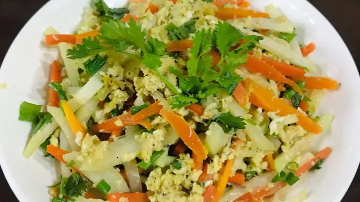 Cách Nấu Su Hào Xào Trứng Ngon, Đơn Giản Tại Nhà