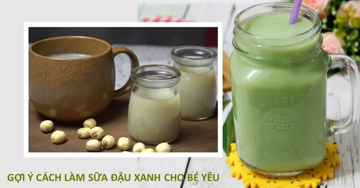 Cách Nấu Sữa Đậu Xanh Cho Bé