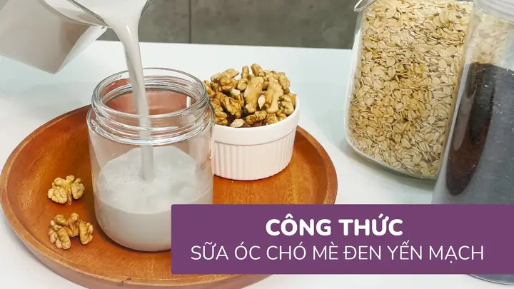 Cách Nấu Sữa Óc Chó Mè Đen Thơm Ngon, Bổ Dưỡng Cho Sức Khỏe Cách Nấu Sữa Óc Chó Mè Đen Thơm Ngon, Bổ Dưỡng Cho Sức Khỏe