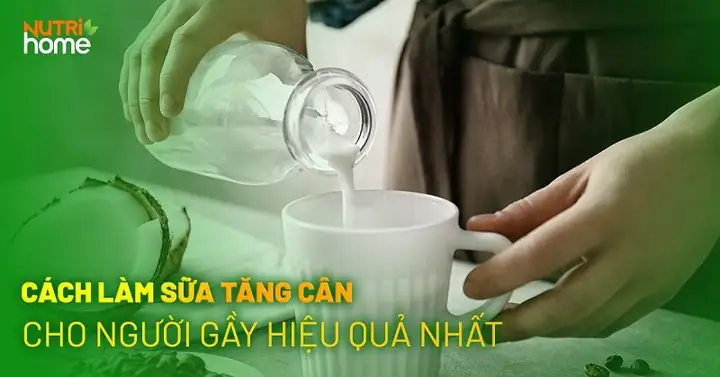 Cách Nấu Sữa Tăng Cân Cho Trẻ: 5 Công Thức Dinh Dưỡng Từ Thiên Nhiên
