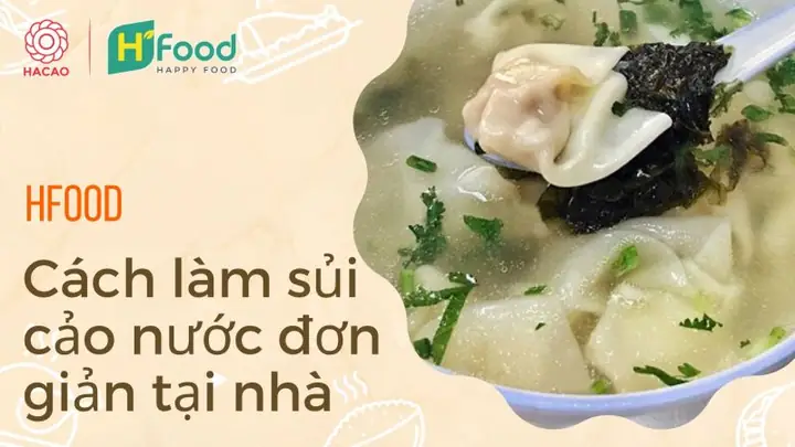 Cách Nấu Sủi Cảo Nước Thơm Ngon, Chuẩn Vị Tại Nhà