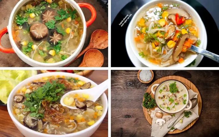 Cách Nấu Súp Nấm Rau Củ Thơm Ngon, Bổ Dưỡng Cho Ngày Se Lạnh