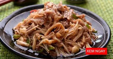 Cách Nấu Thịt Bò Với Nấm Kim Châm Thơm Ngon, Đậm Đà Chuẩn Vị Nhà Hàng