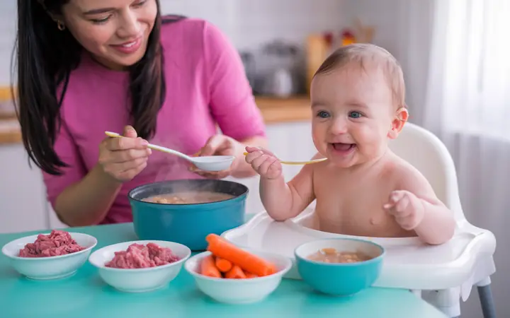 Cách Nấu Thịt Cho Bé Ăn Dặm: Hướng Dẫn Chi Tiết Từ A-z Cho Mẹ Mới Bắt Đầu