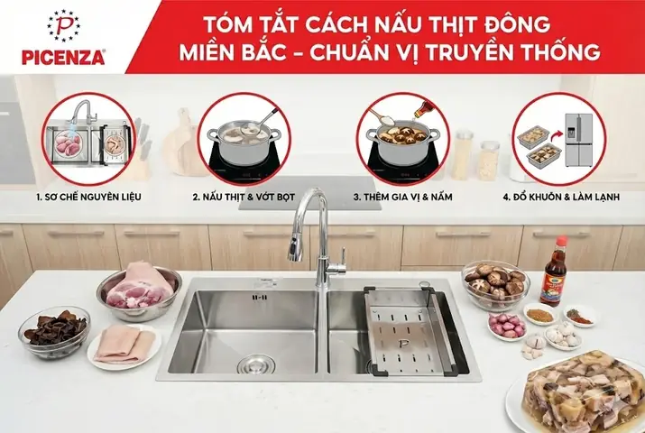 Cách Nấu Thịt Đông Ngon Đúng Điệu Cho Bữa Cỗ Ngày Tết