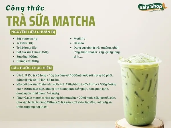 Cách Nấu Trà Sữa Matcha Để Bán: Hướng Dẫn Chi Tiết Từ A Đến Z Cho Người Mới Bắt Đầu