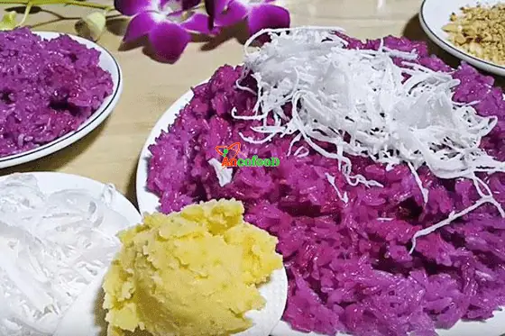 Cách Nấu Xôi Bằng Bột Lá Cẩm Thơm Ngon, Chuẩn Vị Tại Nhà