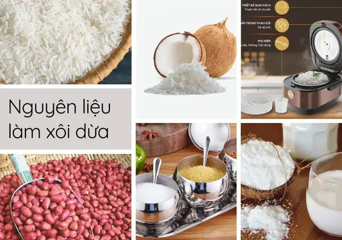 Cách Nấu Xôi Dừa Hà Nội Chuẩn Vị Truyền Thống Cách Nấu Xôi Dừa Hà Nội Chuẩn Vị Truyền Thống