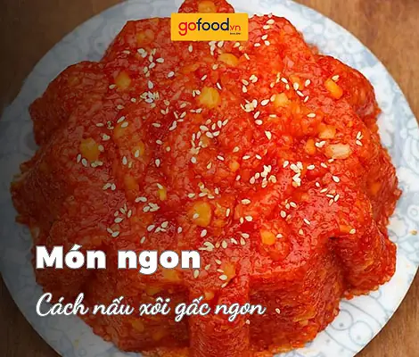 Cách Nấu Xôi Gấc Ngon Để Bán: Hướng Dẫn Chi Tiết Từ Chuyên Gia Ẩm Thực