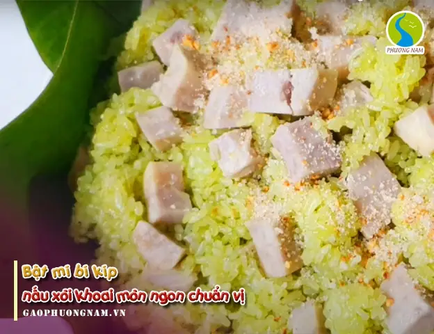 Cách Nấu Xôi Hạt Sen Khoai Môn Chuẩn Vị, Mềm Dẻo Thơm Ngon Tại Nhà