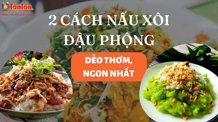 Cách Nấu Xôi Mặn Đậu Phộng Thơm Ngon, Đậm Đà Chuẩn Vị