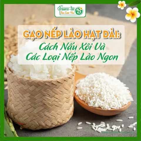 Cách Nấu Xôi Nếp Lào Thơm Ngon Chuẩn Vị Truyền Thống