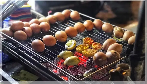 Các Nướng Trứng Gà Bằng Than Các Nướng Trứng Gà Bằng Than