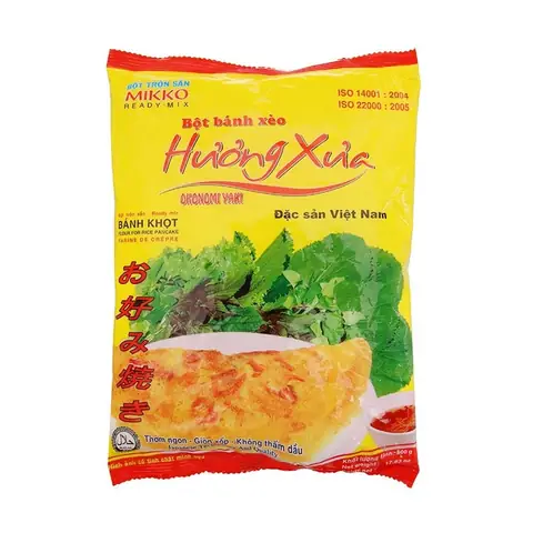 Cách Pha Bột Bánh Xèo Hương Xưa 500g Chuẩn Vị Miền Tây Cách Pha Bột Bánh Xèo Hương Xưa 500g Chuẩn Vị Miền Tây