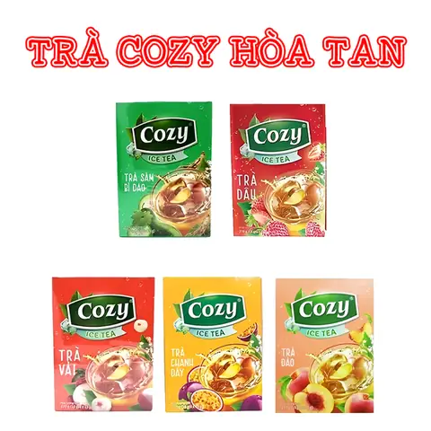 Cách Pha Trà Đào Cozy Ngon Chuẩn Vị Tại Nhà