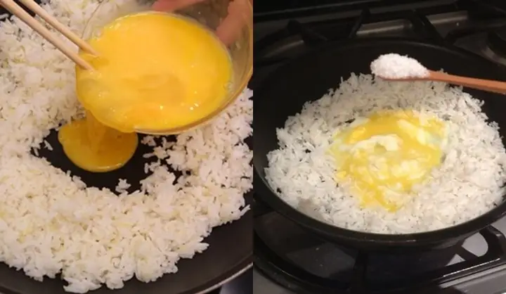 Cách Rang Cơm Ngon Với Trứng