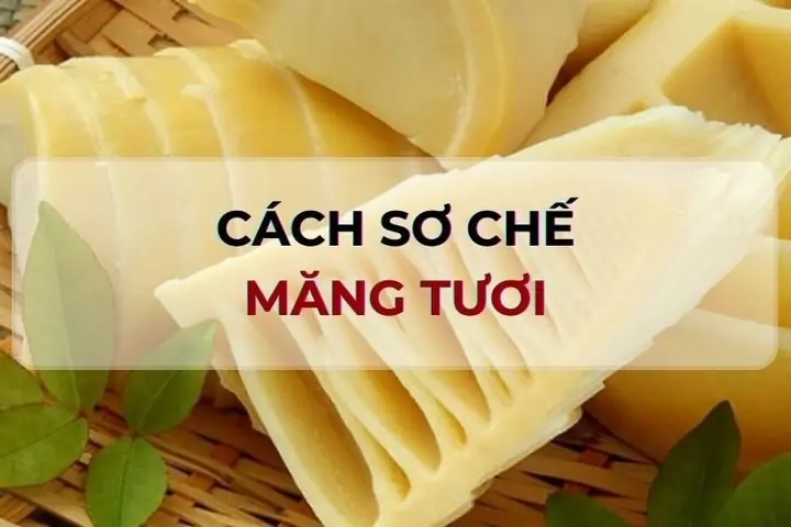 Các Bước Sơ Chế Măng Tươi Đúng Cách Để Luôn Giữ Được Vị Ngọt Tự Nhiên