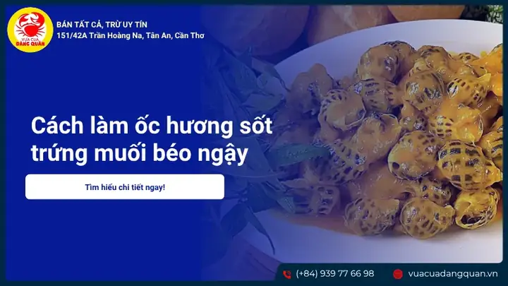 Cách Sơ Chế Ốc Hương Đúng Chuẩn, Sạch Nhớt Và Không Bị Tanh