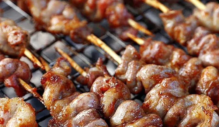 Cách Ướp Lòng Nướng Sa Tế Ngon Chuẩn Vị, Thịt Giòn Sần Sật