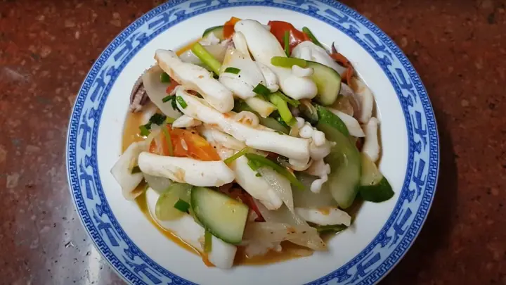 Cách Xào Mực Một Nắng Chua Ngọt