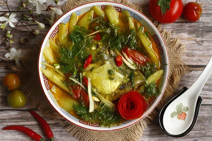 Cách Nấu Canh Riêu Cá Dọc Mùng Thanh Mát, Đậm Đà Chuẩn Vị Miền Tây
